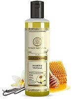 Шампунь для волос " Мед и Ваниль ", ( Honey & Vanilla Hair cleanser),  210 мл  Khadi Natural